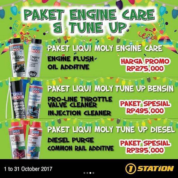  Engine & Tune Up Package Promotion at 1 Station October 2017