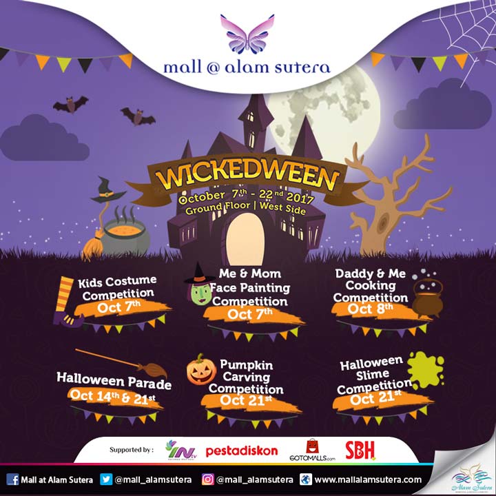  Wickedween Event di Mall @ Alam Sutera Oktober 2017