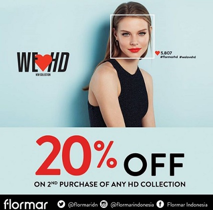  Discount 20% Promo dari Flormar October 2017