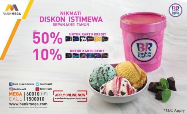  Special Discount from Baskin Robbins October 2017