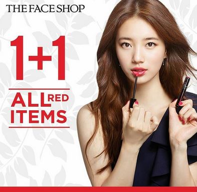  Buy 1 Get 1 Free at The Face Shop October 2017