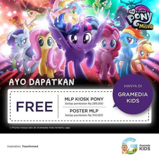  Free Promotion Attractive Gift from Gramedia Kids October 2017