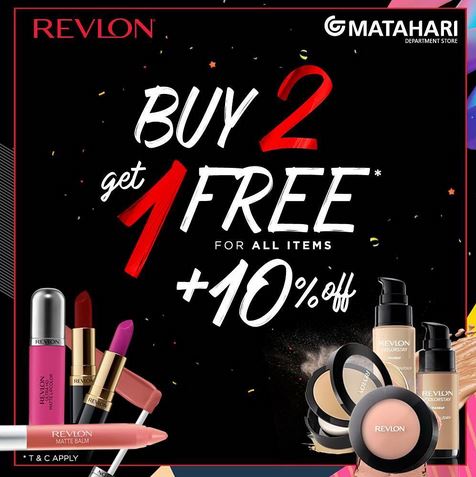  Revlon Promotion at Matahari October 2017
