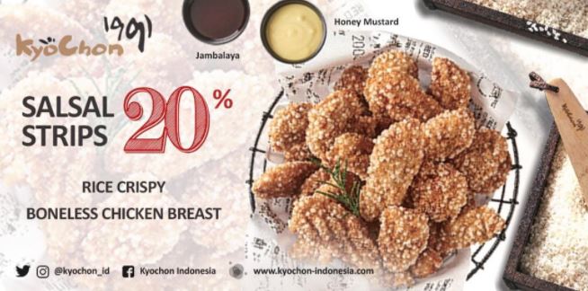  Discount 20% from Kyochon October 2017