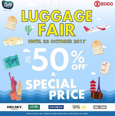  Discount 50% at Sogo Baywalk Mall October 2017