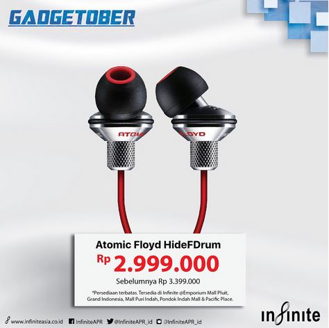  Earphone Promotion at Infinite October 2017