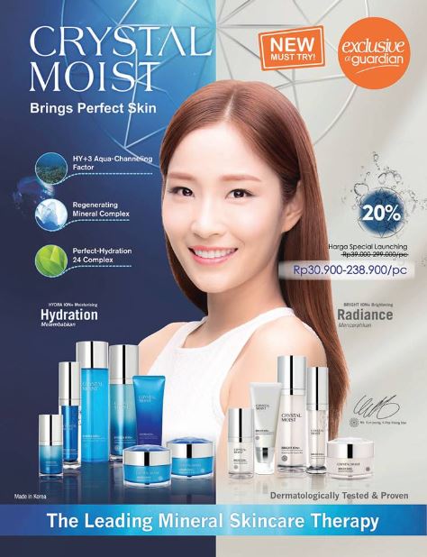  Crystal Moist Promotion at Guardian October 2017