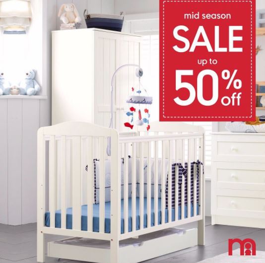  Discount 50% Baby Bed at Mothercare October 2017