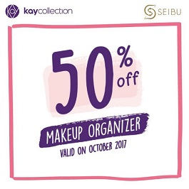  Kay Collection Diskon 50% Off di SEIBU Department Store Oktober 2017