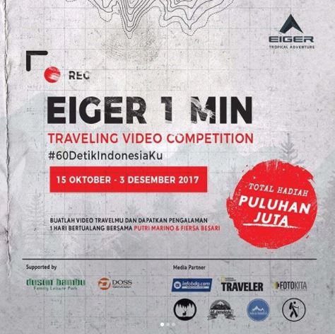  Eiger 1 Minute Traveling Video Competition November 2017