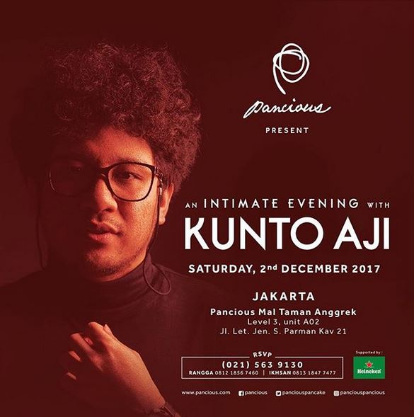  An Intimate Evening with Kunto Aji at Pancious Mal Taman Anggrek November 2017
