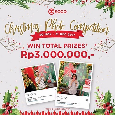  Christmas Photo Competition from SOGO Department Store November 2017