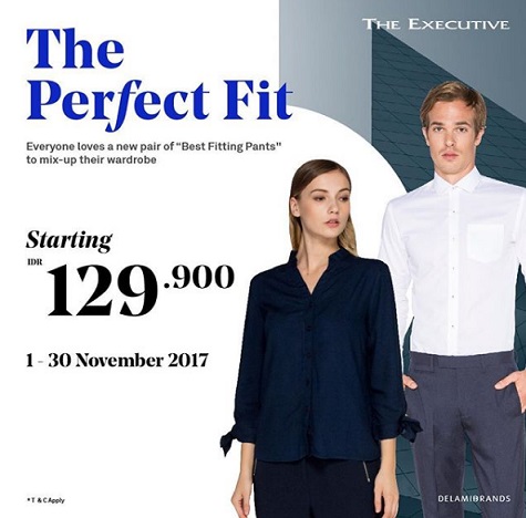  Promo Mulai dari Rp 129,900 di The Executive November 2017