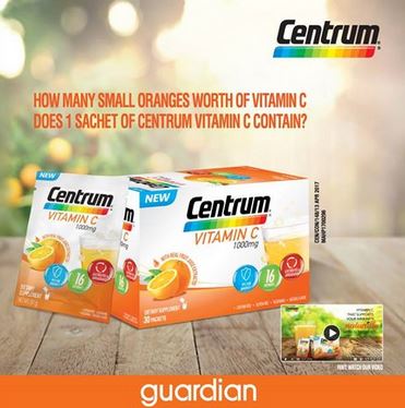  Centrum Vitamin Contest at Guardian November 2017