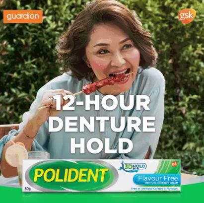  Polident Flavor Free Adhesives Promotion at Guardian November 2017