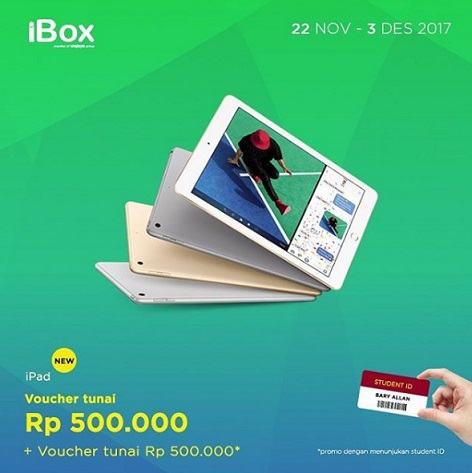  Voucher Tunai Hingga Rp 1,000,000 dari iBox November 2017
