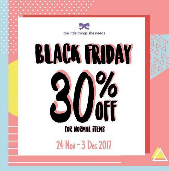  Black Friday 30% Off at The Little Things She Needs November 2017