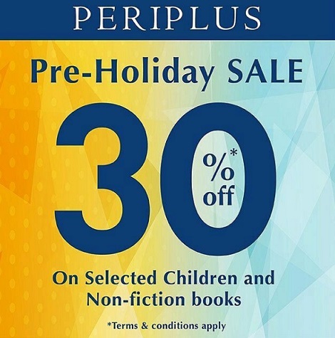  Discount 30% Promo from Periplus November 2017
