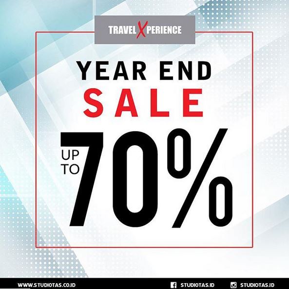  Year End Sale Up to 70% at Travel Xperience November 2017