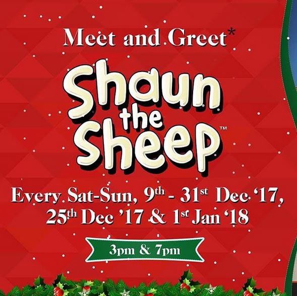  Meet & Greet Shaun the Sheep at Mall @ Alam Sutera November 2017