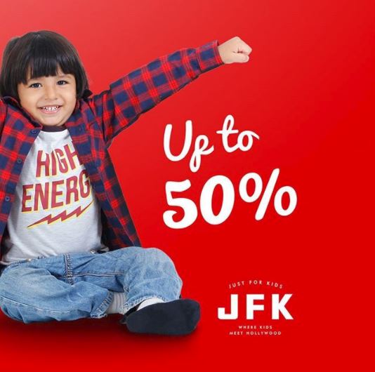  Discounts up to 50% from Just For Kids at Mall Kelapa Gading December 2017