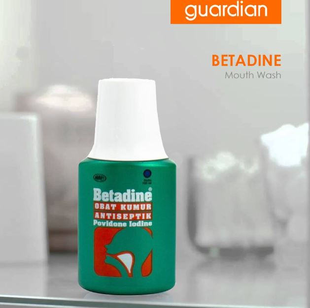  Betadine Mouthwash Promotion at Guardian December 2017