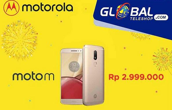  Motorola Moto M Promotion at Global Teleshop December 2017