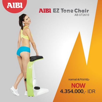  Promosi EZ Tone Chair di AIBI Desember 2017