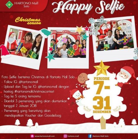  Happy Selfie Event at Hartono Mall Solo December 2017