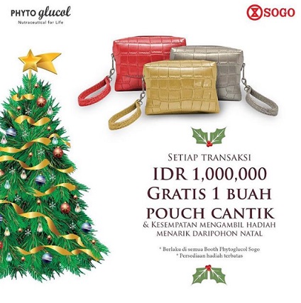  Free Pouch from SOGO Dept Store December 2017
