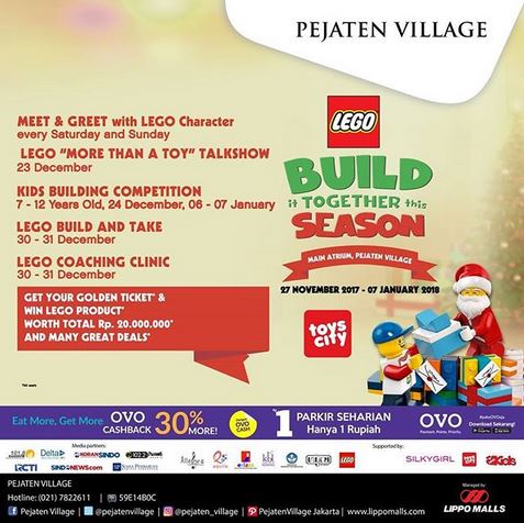  LEGO Build it Together at Pejaten Village December 2017
