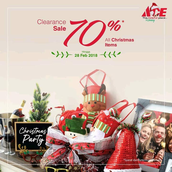  Clearance Sale up to 70% Off at Ace Hardware December 2017