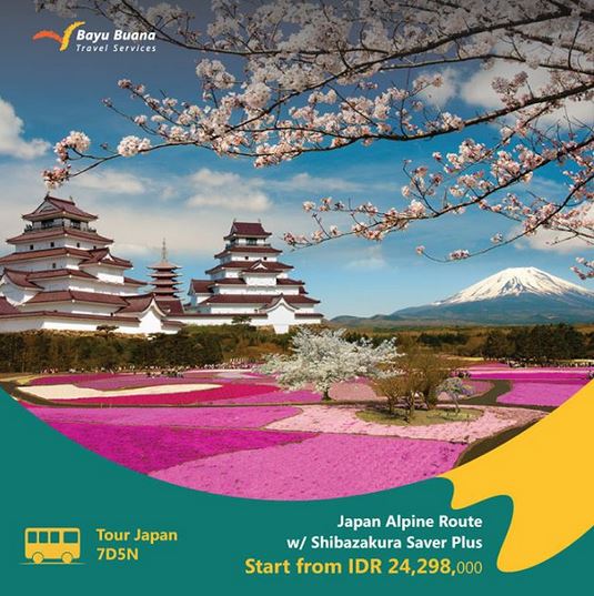  Paket Tur Jepang di Bayu Buana Travel Desember 2017