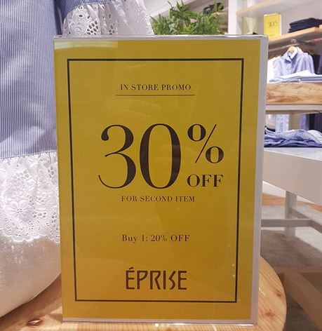  Discount 30% di Eprise January 2018
