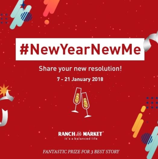  Event New Year New Me dari Ranch Market Januari 2018