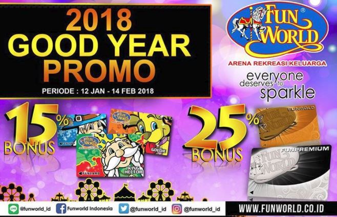  2018 Good Year Promo dari Fun World Januari 2018
