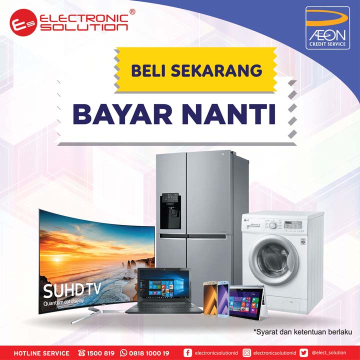  Buy Now Buy Later Promotion from Electronic Solution January 2018