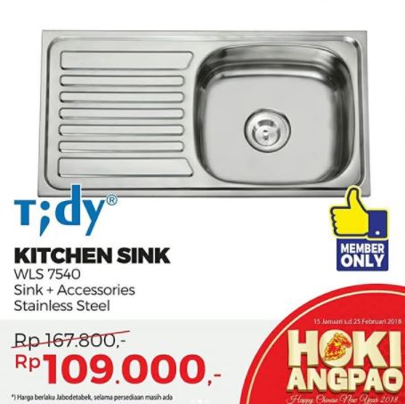  Special Price Tidy Kitchen Sink at Mitra10 January 2018