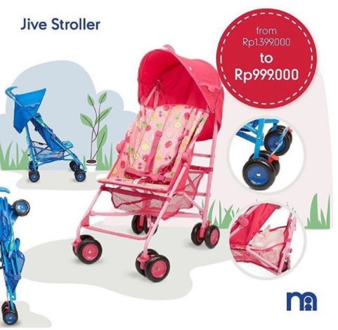  Harga Spesial Jive Stroller di Mothercare Januari 2018