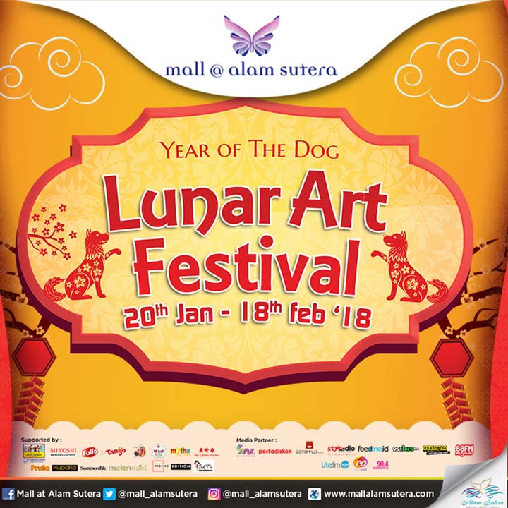  Lunar Art Festival di Mall @ Alam Sutera Januari 2018