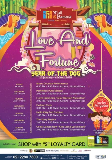  Love And Fortune at Mall @ Bassura January 2018
