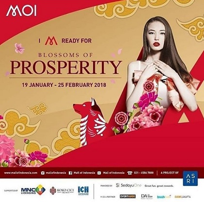  Blossom Of Prosperity di Mall Of Indonesia Januari 2018