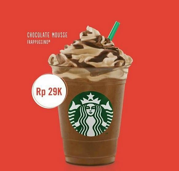  Promosi Chocolate Mousse di Starbucks Februari 2018