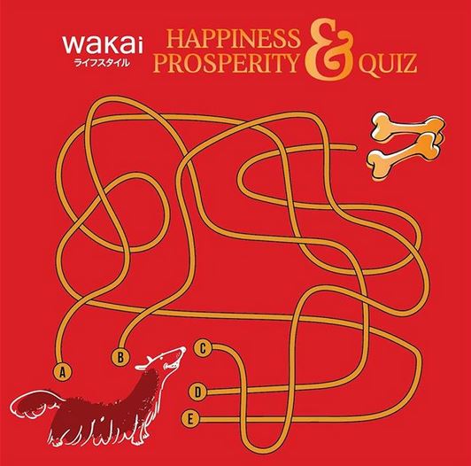  Wakai Happiness & Prosperity Quiz February 2018