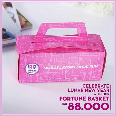  Fortune Basket Special Price Rp 88,000 from Baskin Robbins February 2018