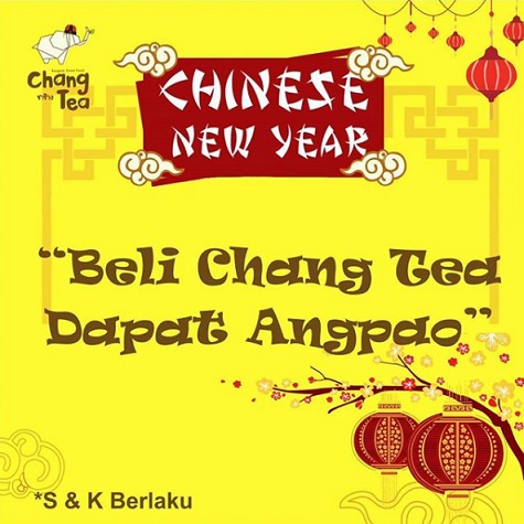  Get Angpao from Chang Tea February 2018