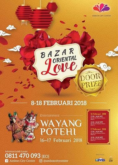  Bazar Oriental Love di Ambon City Centre Februari 2018