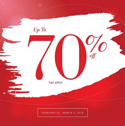  Discount Up to 70% from Et Cetera February 2018