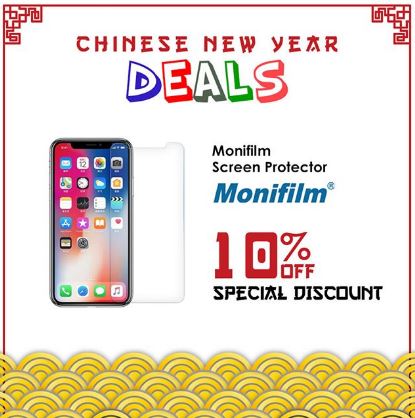  Monifilm Screen Protector Discount 10% from Story-i February 2018