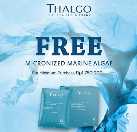  Free Micronized Marine Algae Thalgo at SOGO Dept Store February 2018